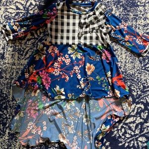 🛑HOLD🛑 Girls high low top. Custom made.